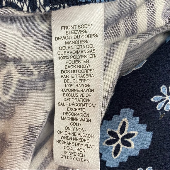 LOFT Floral Long Sleeve Top - Picture 4 of 5